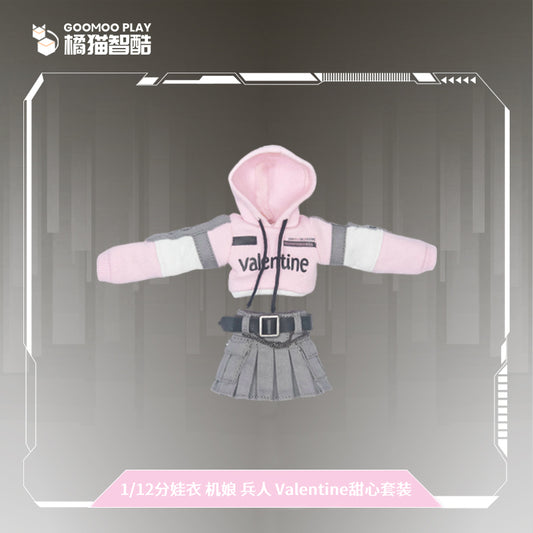 GOOMOO Sweetheart Valentine 1/12 Mecha Girl Outfit Set
