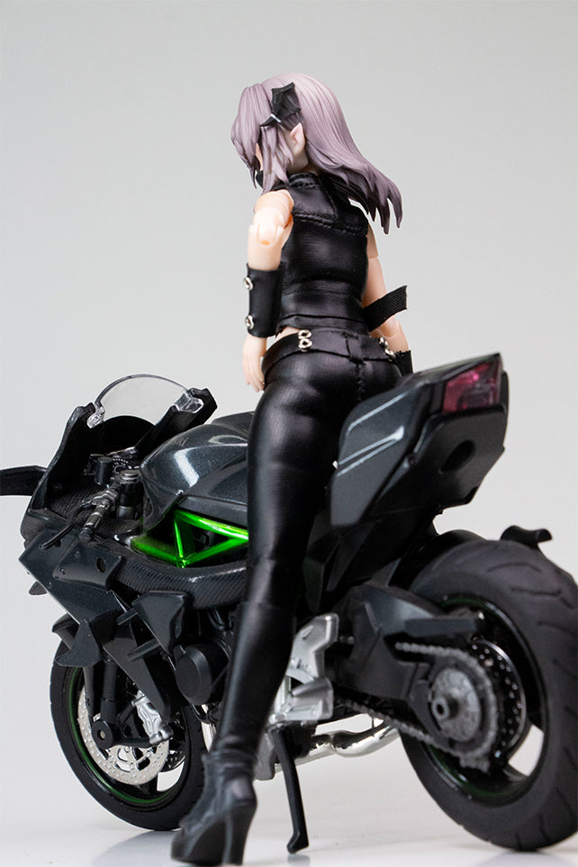 GOOMOOPLAY Black Knight Biker Outfit Set