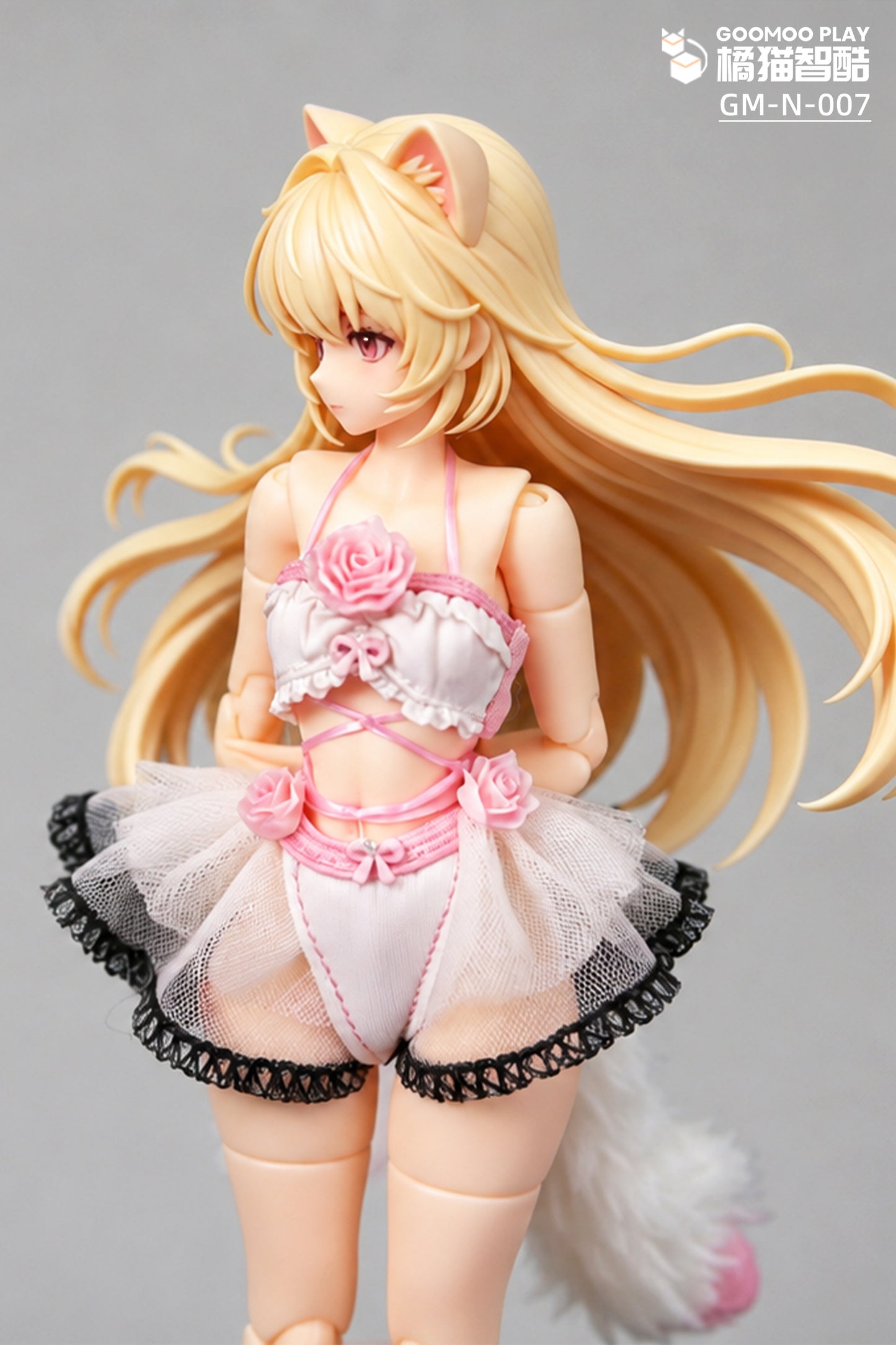 1/12スケール衣装セット – スノーネコ人形の服とファージャケット&ポーブーツ