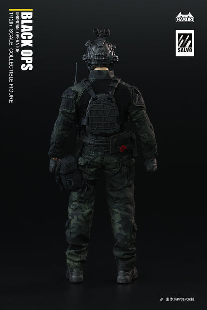 Radio with PTT and communication gear showing tactical headset detail
