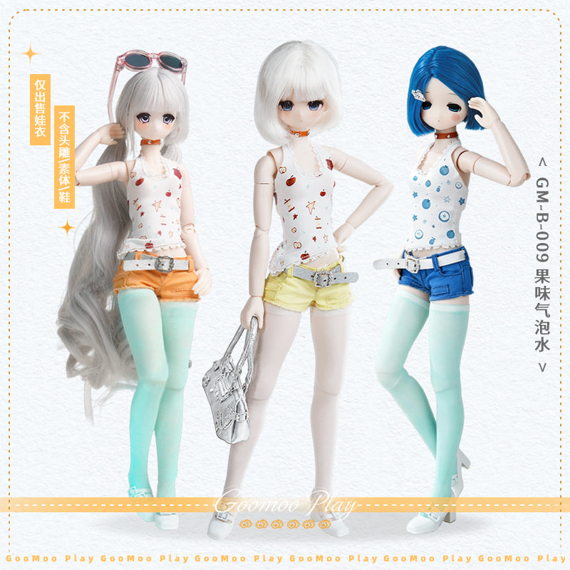 GooMooPlay Fruit Fizz Summer Vibe Azone-Size 1/6 Doll Outfit Set