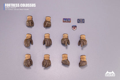 Scale comparison showing 17cm HASUKI figure height with 1/12 reference