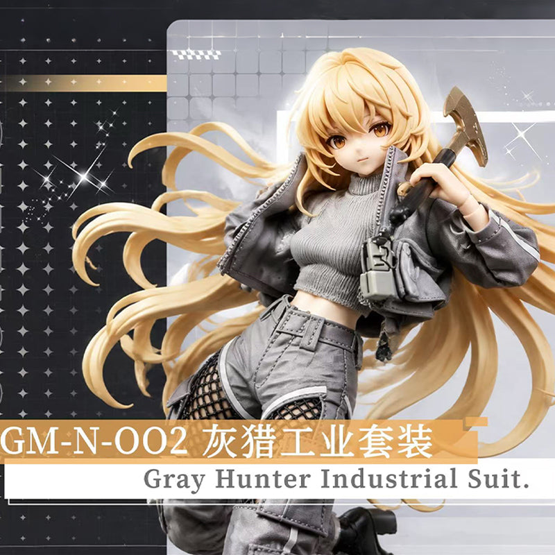 GOOMOO  GM-N-002 1/12 Scale Gray Hunter  Outfit Set for 6-inch  Action Figures