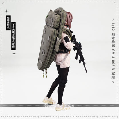 GOOMOO Tactical Gun Bag 1/12 Action Figure Accessory Set