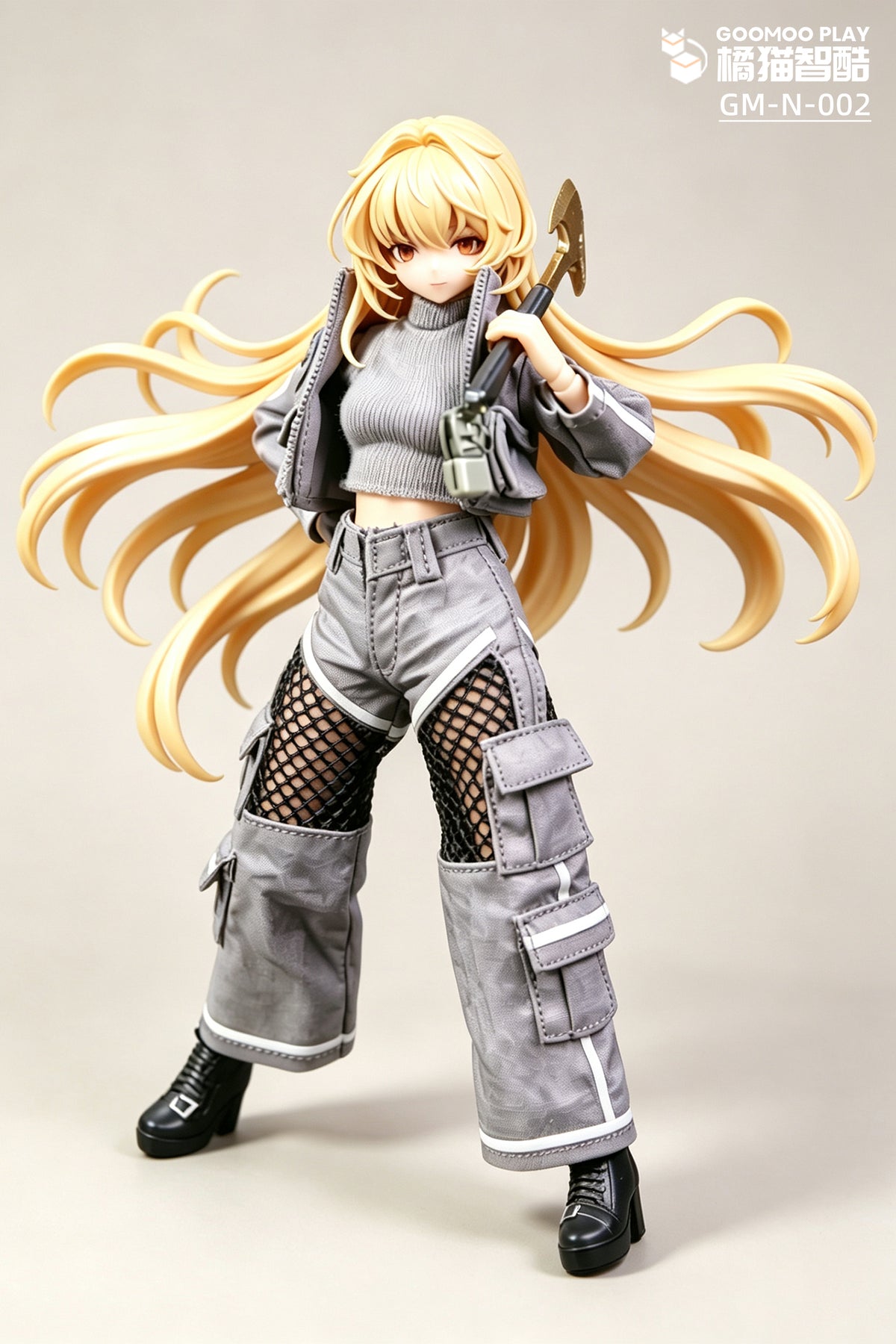 GOOMOO Gray Hunter Industrial 1/12 Mecha Girl Outfit Set
