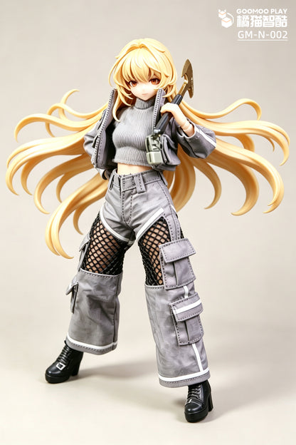 GOOMOO Gray Hunter Industrial 1/12 Mecha Girl Outfit Set