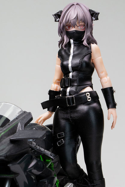 GOOMOOPLAY Black Knight Biker Outfit Set