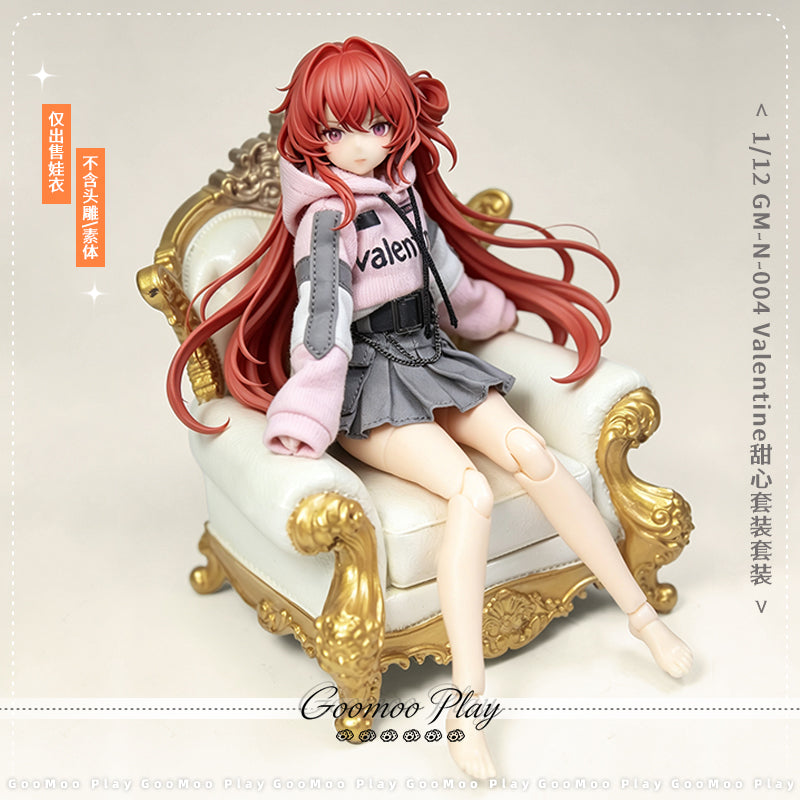 GOOMOO Sweetheart Valentine 1/12 Mecha Girl Outfit Set