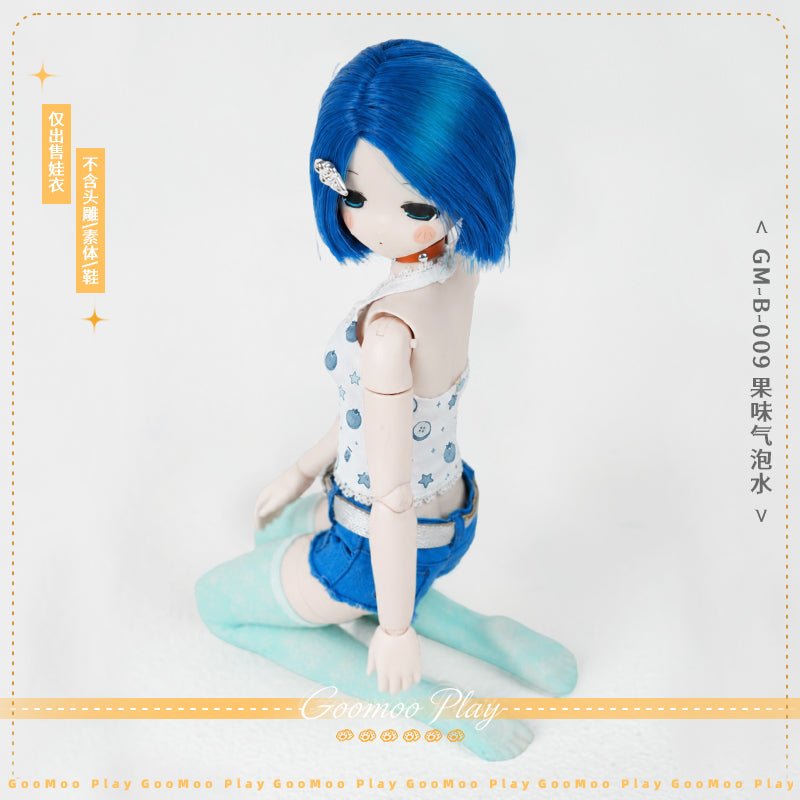 GooMooPlay Fruit Fizz Summer Vibe Azone-Size 1/6 Doll Outfit Set