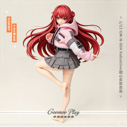 GOOMOO Sweetheart Valentine 1/12 Mecha Girl Outfit Set
