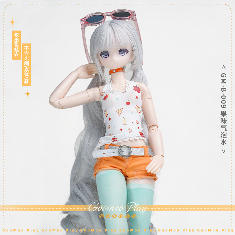 GooMooPlay Fruit Fizz Summer Vibe Azone-Size 1/6 Doll Outfit Set