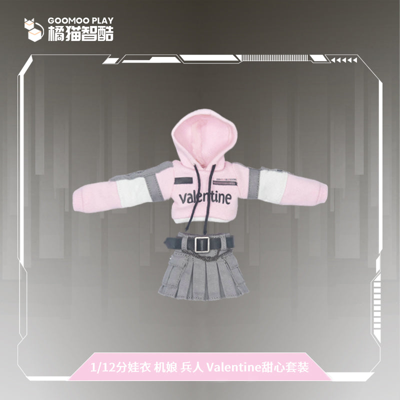 GOOMOO Sweetheart Valentine 1/12 Mecha Girl Outfit Set