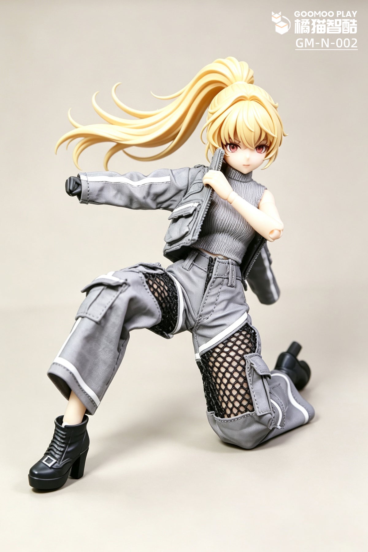 GOOMOO Gray Hunter Industrial 1/12 Mecha Girl Outfit Set