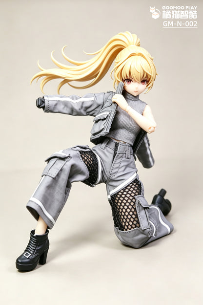 GOOMOO Gray Hunter Industrial 1/12 Mecha Girl Outfit Set