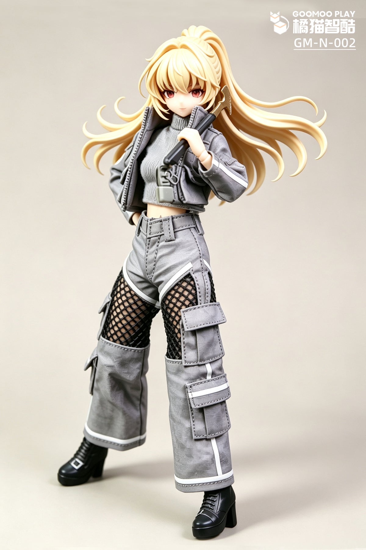 GOOMOO Gray Hunter Industrial 1/12 Mecha Girl Outfit Set